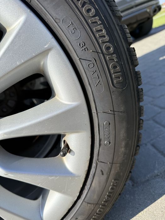 Шини колеса Kormoran 215/55 r17 /// 7.2 mm 5x112 Skoda. Audi. Seat
