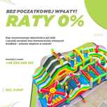 Dmuchańce na Raty0% dmuchana zjeżdżalnia place zamek dmuchaniec tor