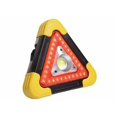 Lampa Trójkąt Ostrzegawczy Led Solar Usb Cob