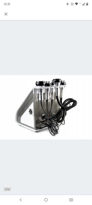 Kombajn kosmetyczny 7w1 liposukcja fale radiowe pro