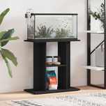 Szafka pod akwarium Vidaxl, czarna, 60x30x60 cm,