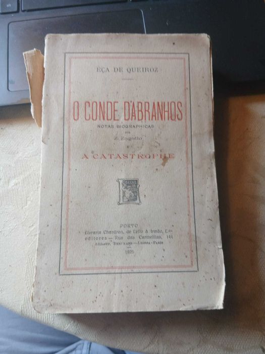 Eça de Queiroz, O Conde D'abranhos (1ª Ed., 1925)