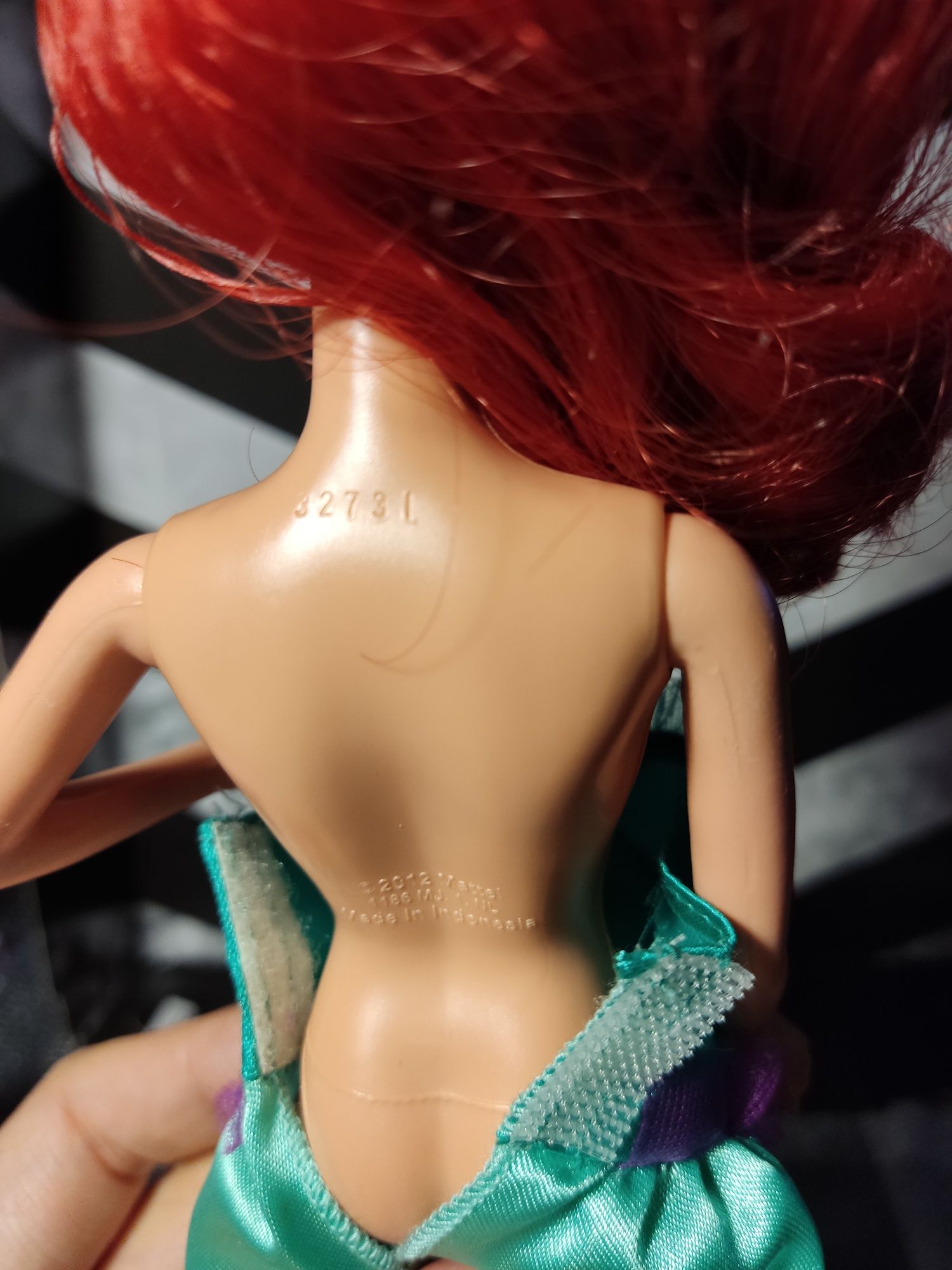 Barbie nr 11 Arielka oryginalna sukienka