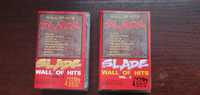 Slade  ' Wall of hits " muzyka  glam rock  na kaseta audio 2 sztuki