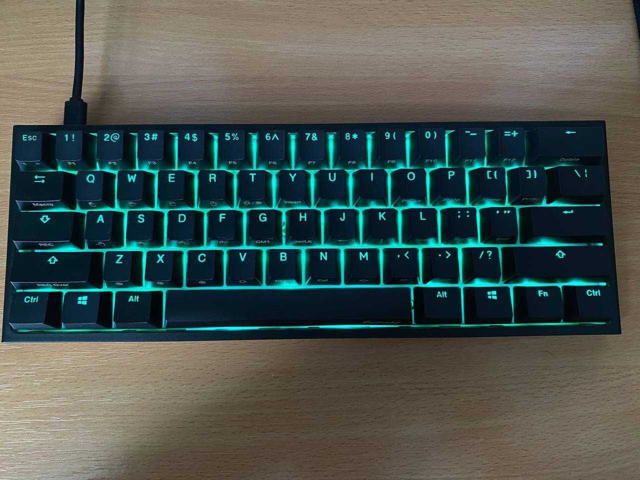 Клавіатура механічна Ducky One 2 Mini 60% Cherry MX Brown