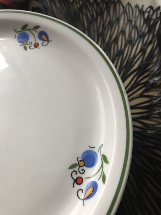 Zestaw 6 talerzy PRL