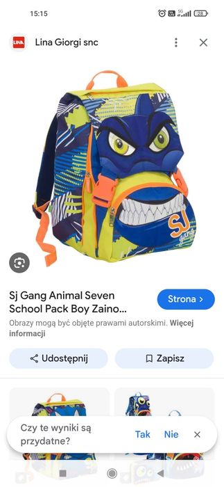 Plecak szkolny Gang Animal