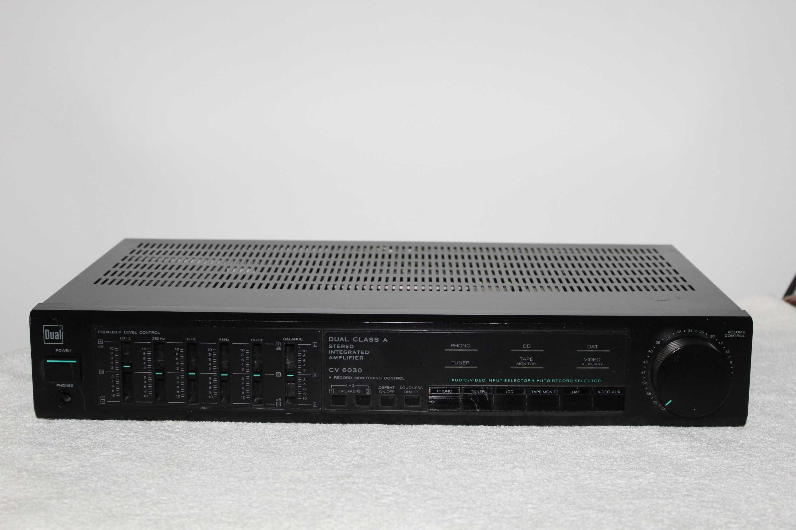 DUAL CV 6030 Wzmacniacz stereo wbudowanym equalizer Wysyłka