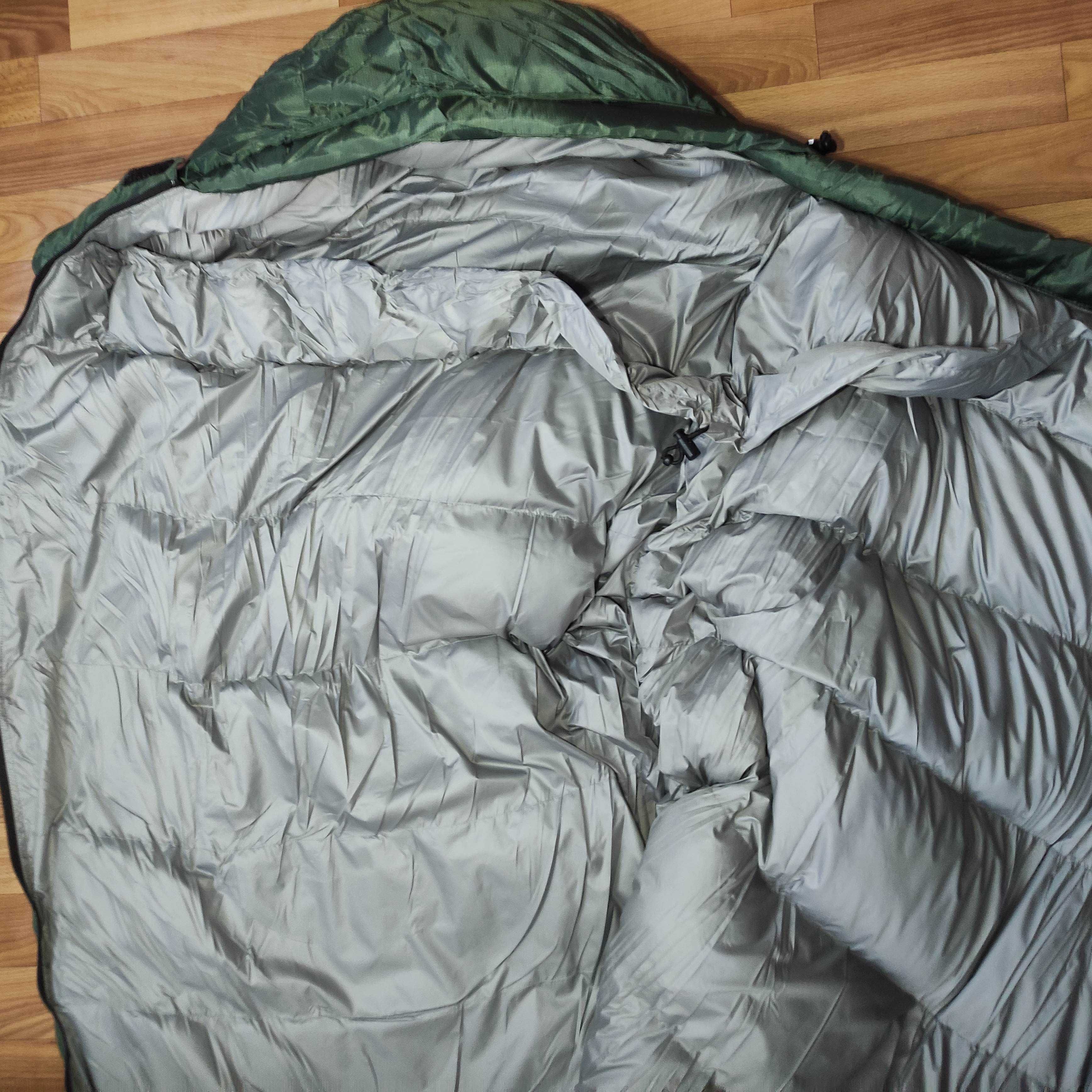 Пуховый спальник 2.1м спальный мешок, натуральный утиный пух 1500g