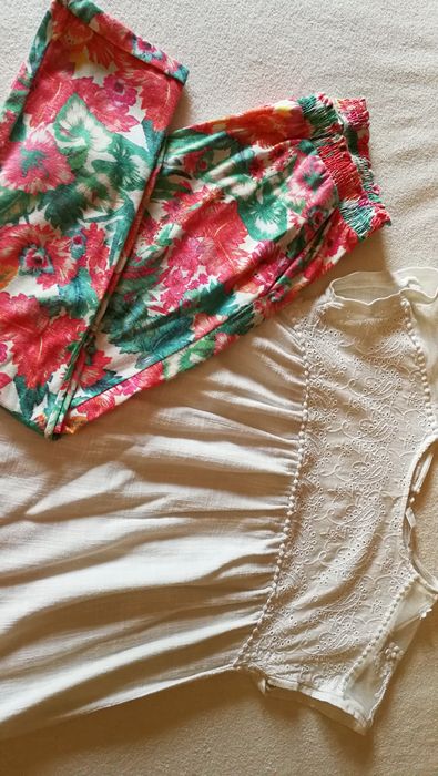 Blusa bordada +Leggings ZARA 11-12 A