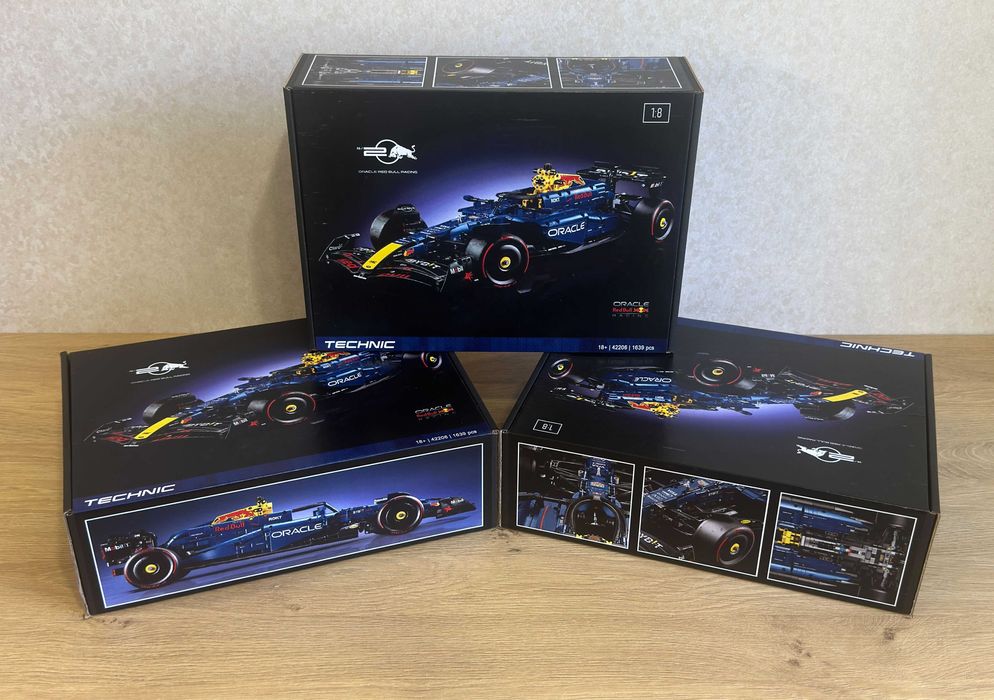 ‼️В КОРОБЦІ‼️Конструктор Red Bull Racing RB20 F1 Car, Technic 42206