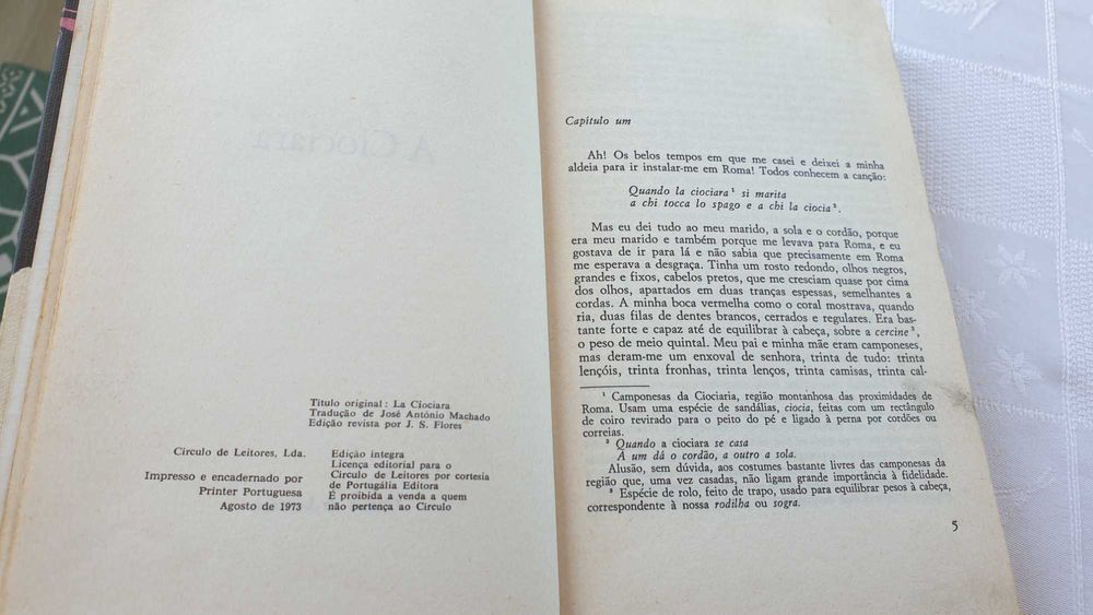 A Ciociara de Alberto Moravia