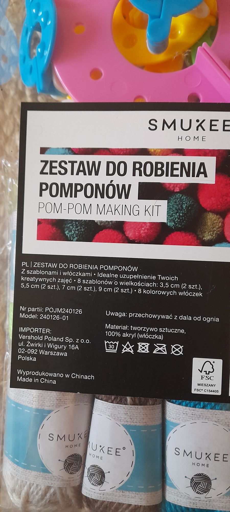 Zestaw do robienia pomponów