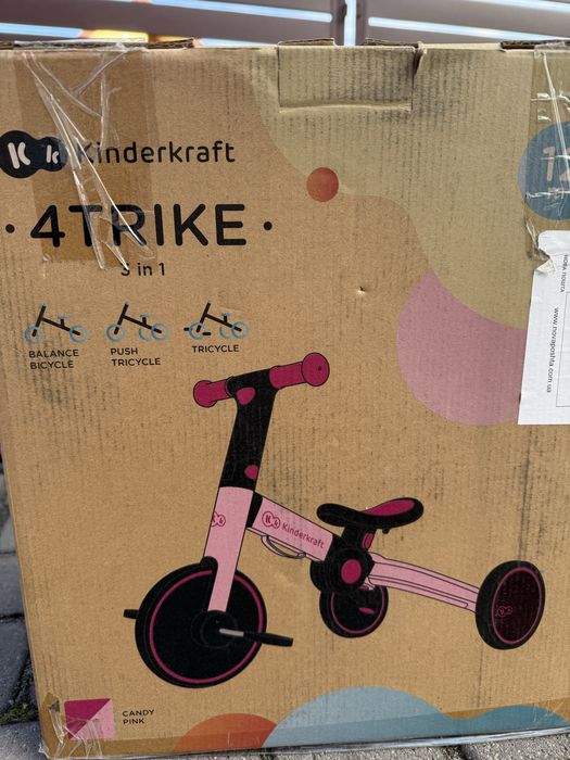 kinderkraft 4trike біговел, велобіг, велосипед
