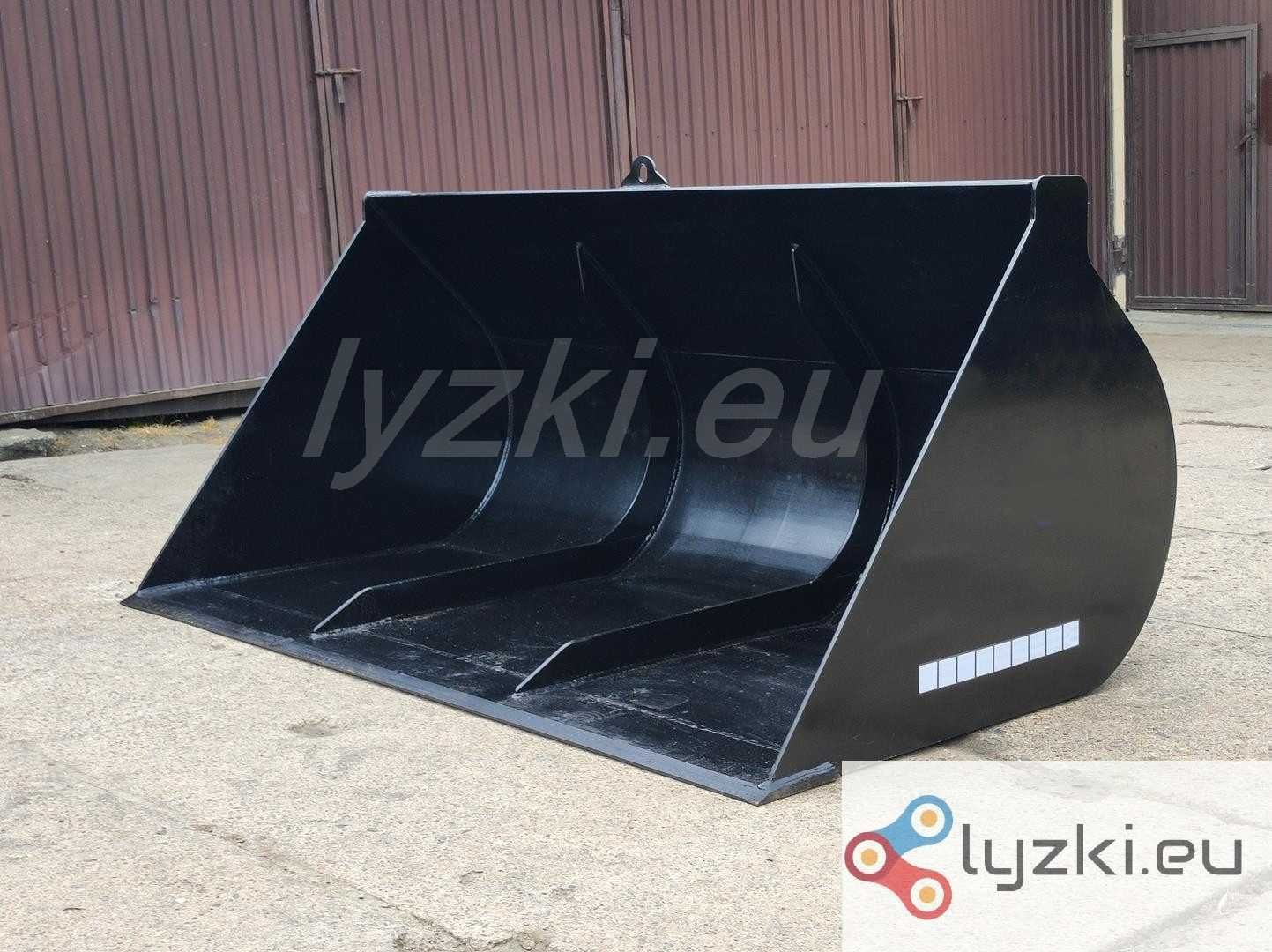 Łyżka szufla do trocin pelletu tartak JCB MANITOU MERLO 2M3