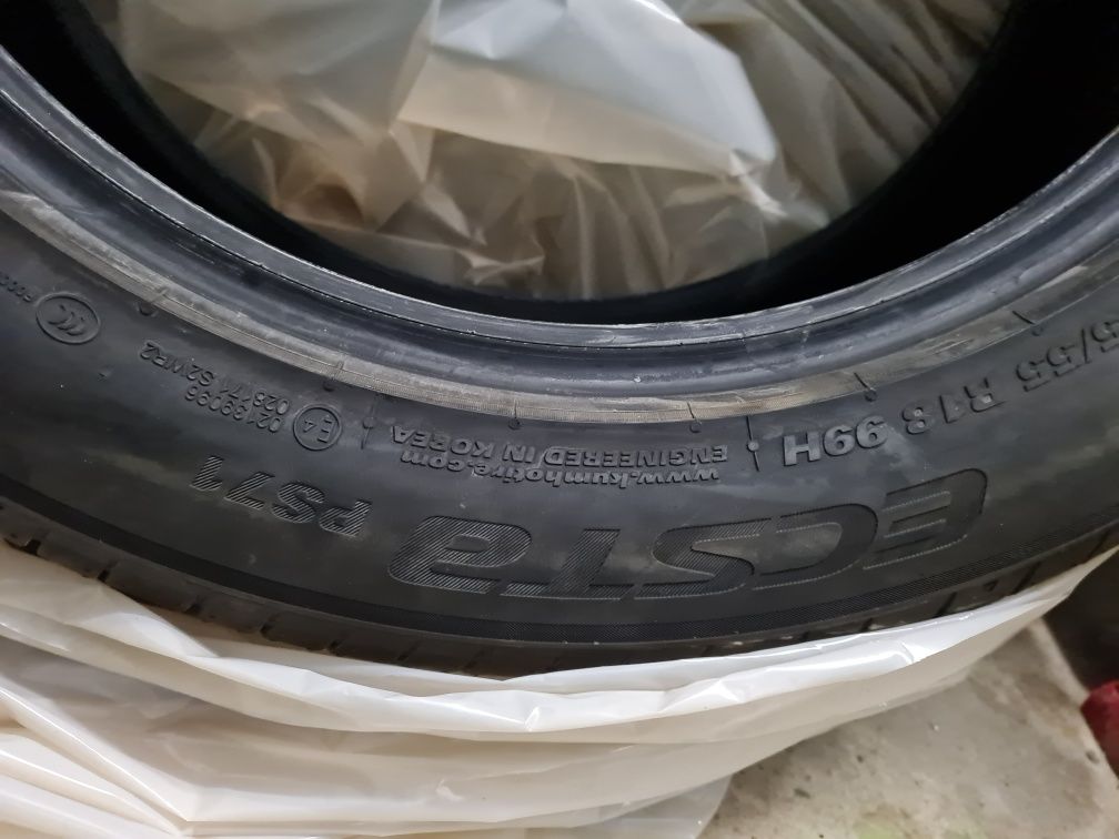 Opony Kumho Ecsta R18 215/55 letnie 4 szt.