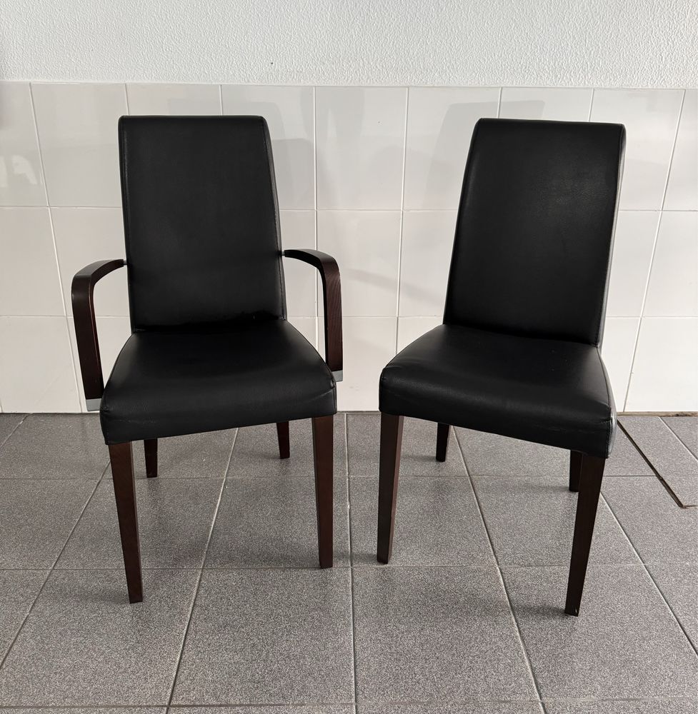 Conjunto cadeiras de sala jantar