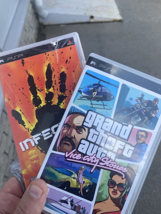 Лот дисків для psp, xbox, ps2, sega