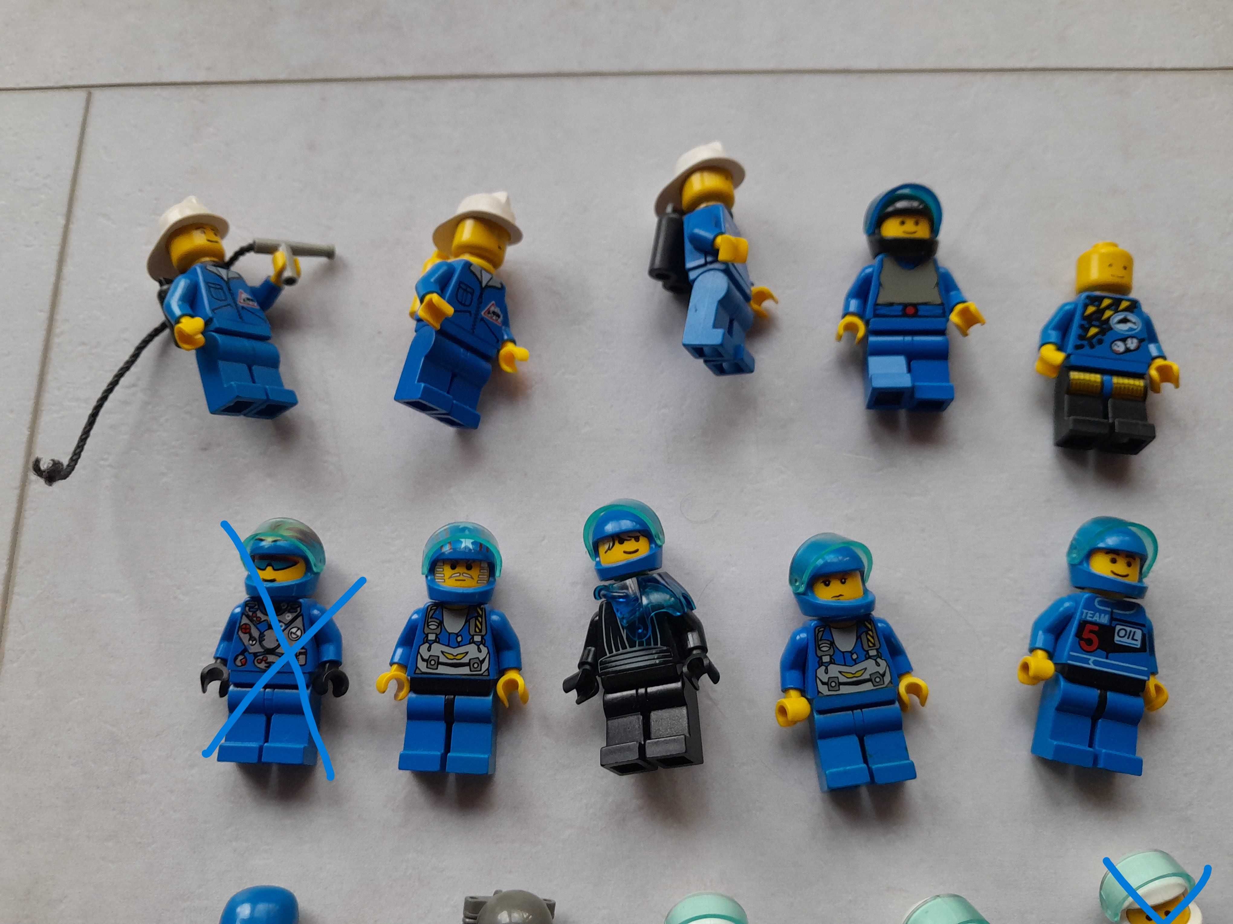 Stare figurki LEGO zestaw 16 sztuk mix