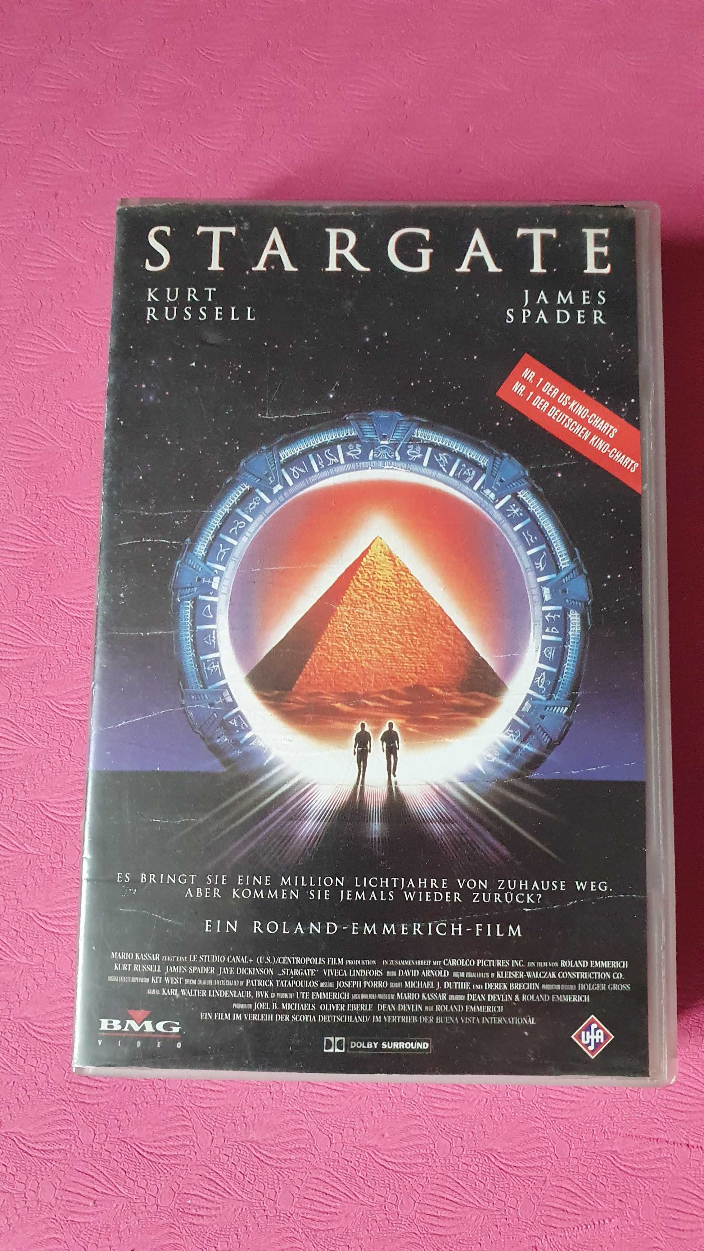 Kaseta VHS  Gwiezdne Wrota - Stargate