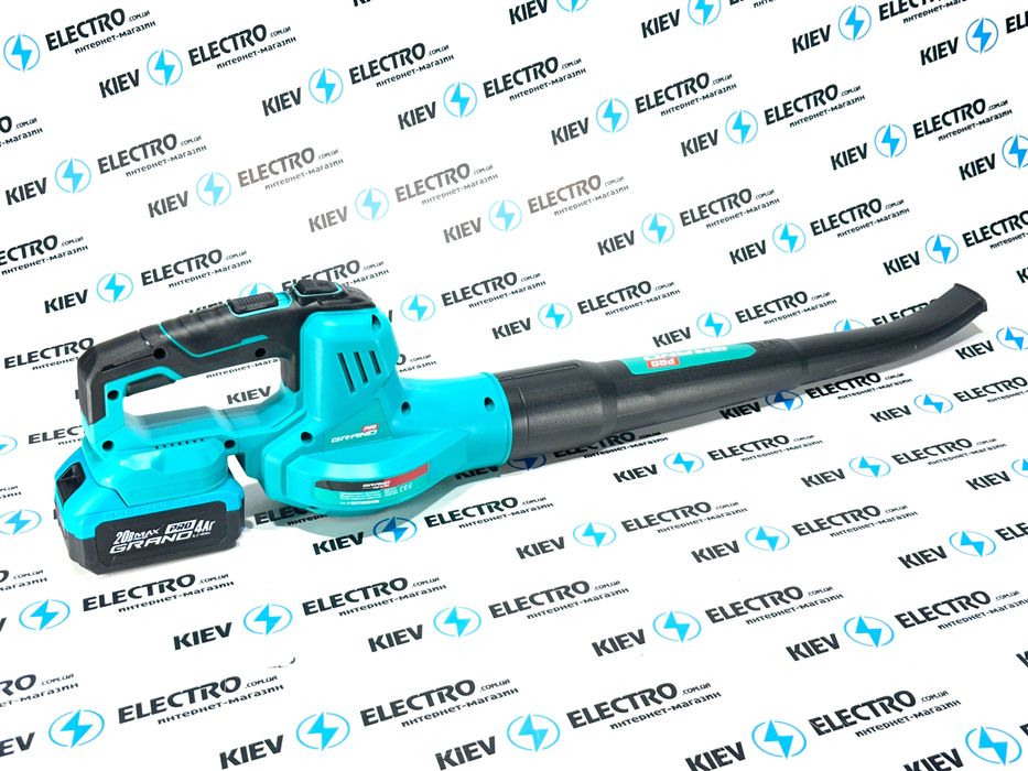 Аккумуляторная воздуходувка GRAND АВД-20 PRO (без АКБ и ЗУ) Пылесос