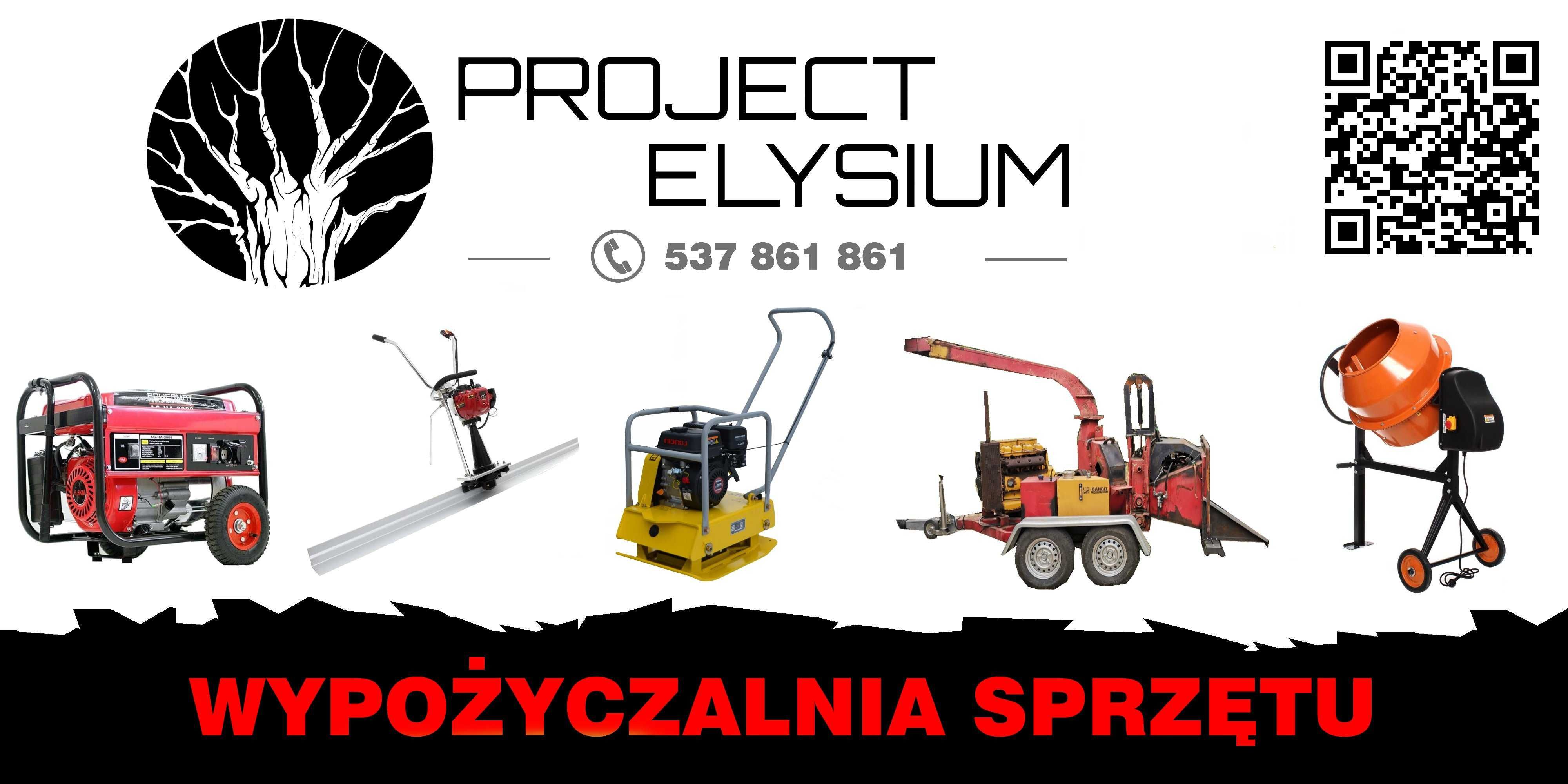 Wynajem Zagęszczarka 487kg z rewersem klasy 500kg wypożyczalnia najem