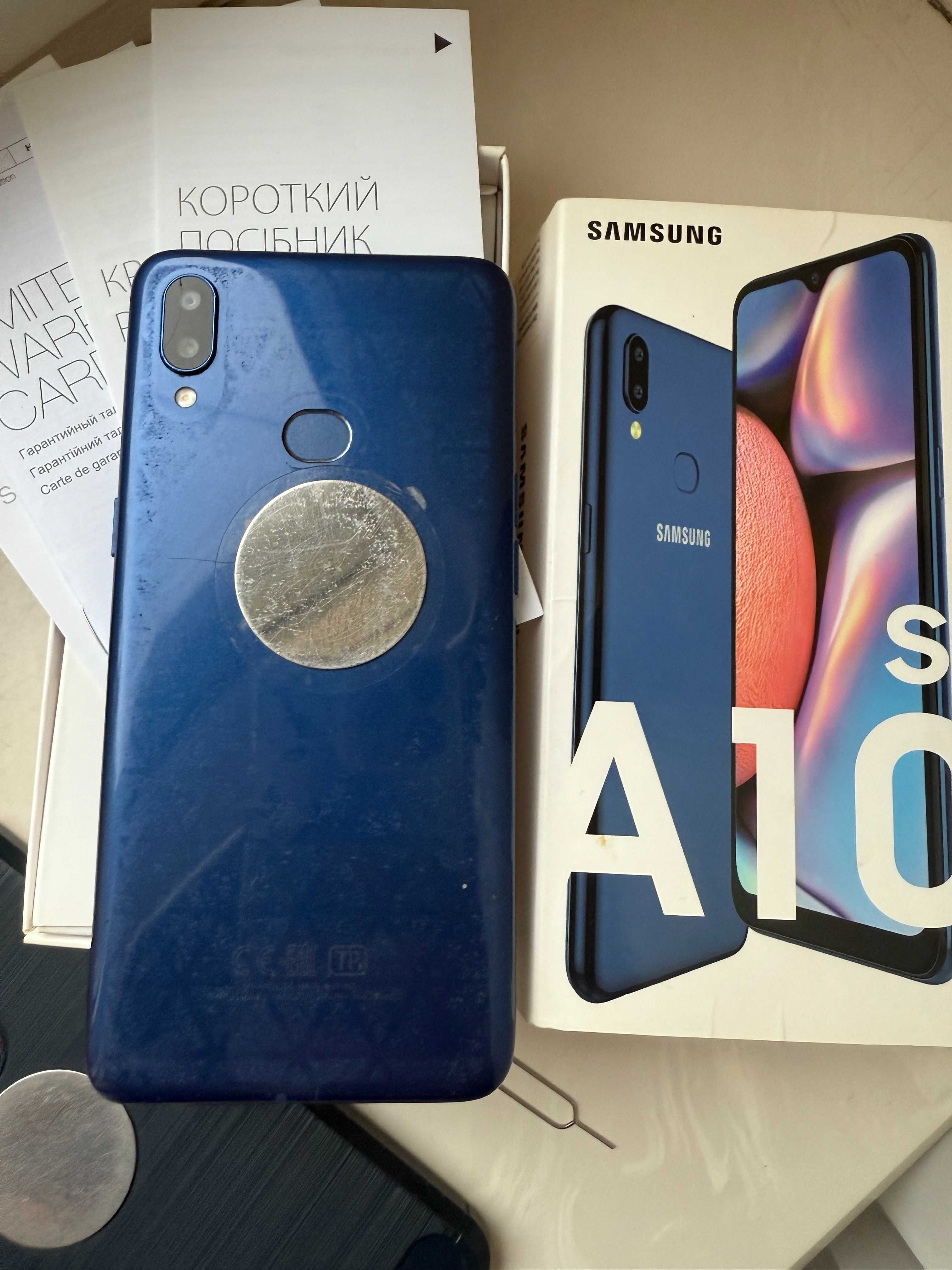 Телефон Samsung Galaxy A10s SM-A107F/DS синій смартфон