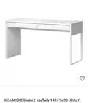 Biurko białe z IKEA