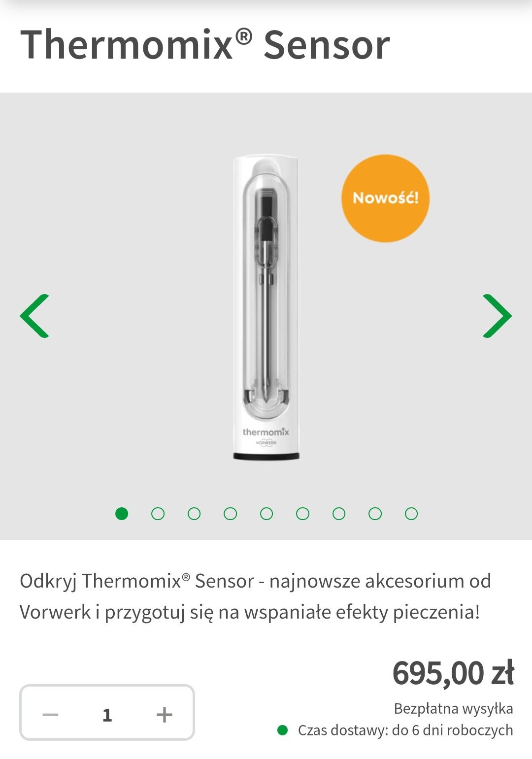 Sensor Thermomix nowy