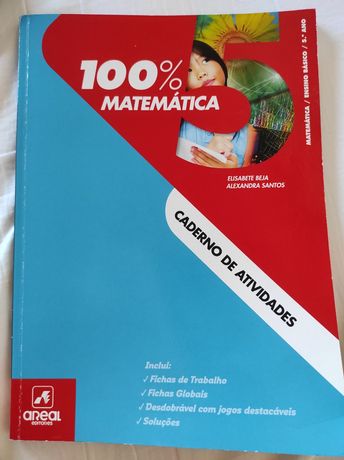 100% Matemática 5° ano caderno atividades