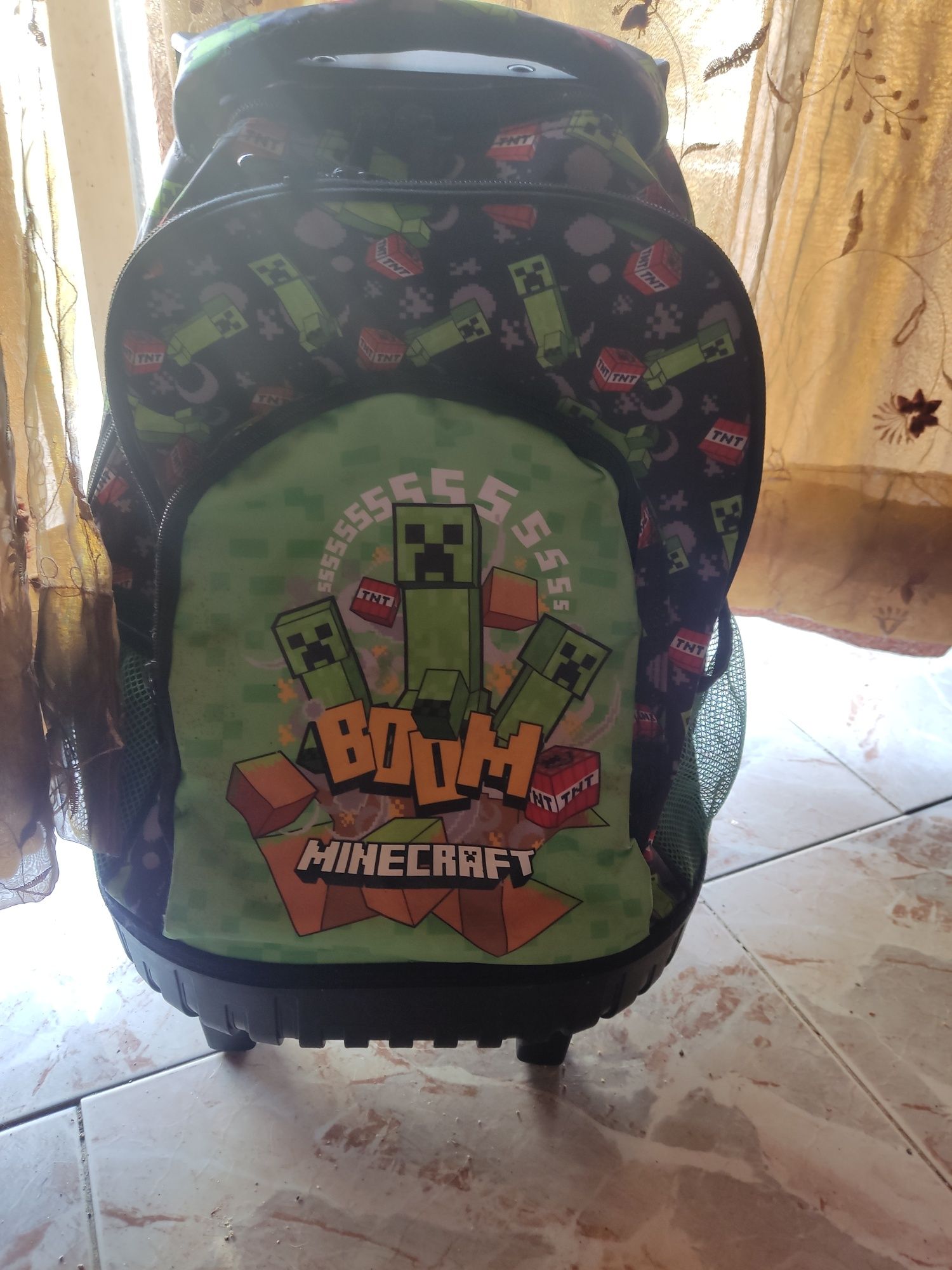 Mochila Minecraft oportunidade
