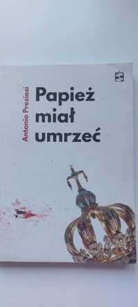 Książka ,,Papież miał umrzeć,,