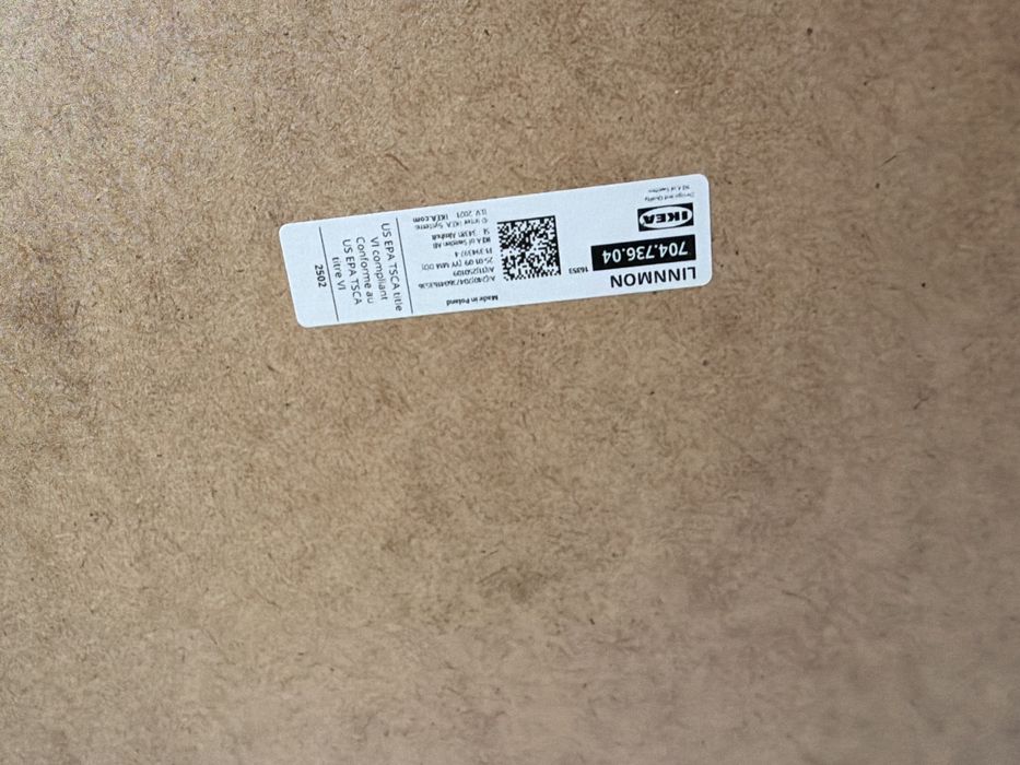 Mesa IKEA LINNMON como nova – 100x60 cm