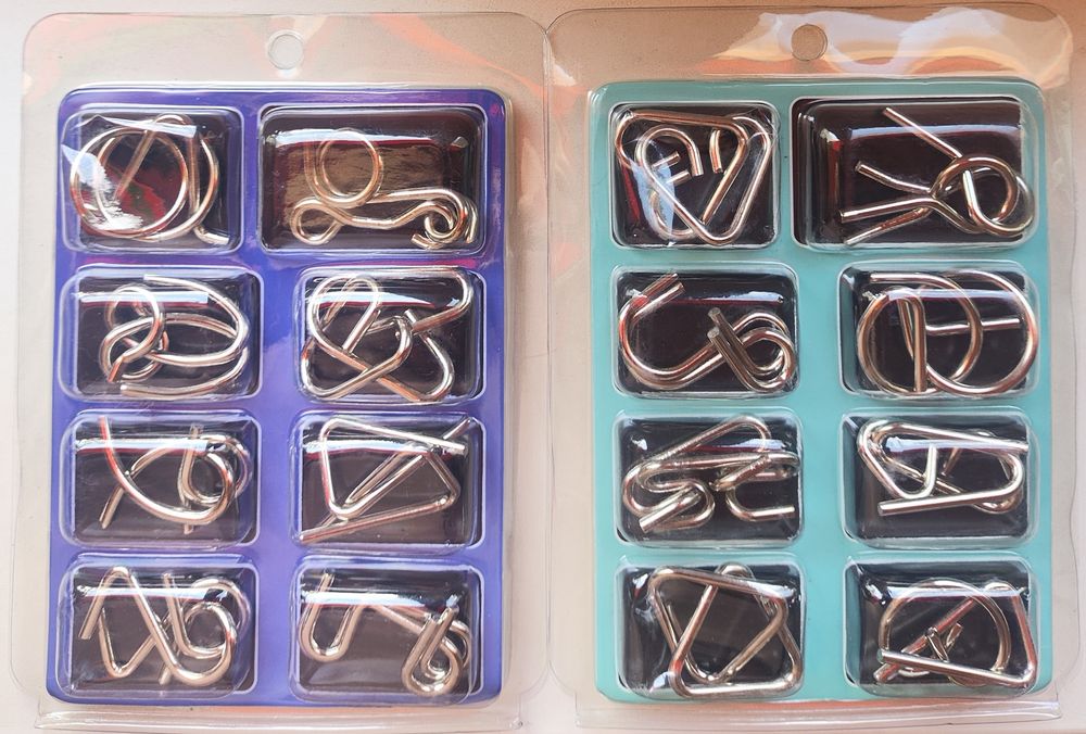 Набір металевих головоломок 8 штук ХІТ Super IQ антистрес 2088F-G