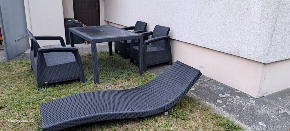 Komplet ogrodowy na taras