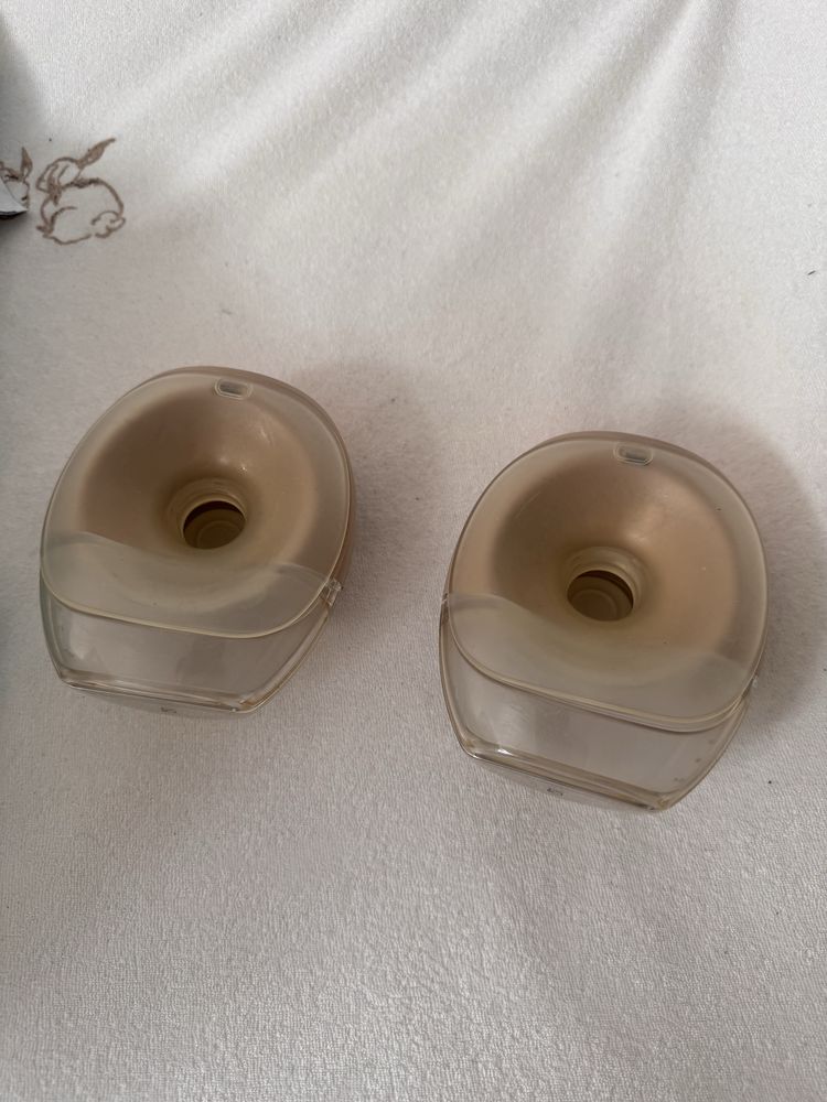 Canpol babies Bezprzewodowy laktator muszlowy Hands-Free – podwójny