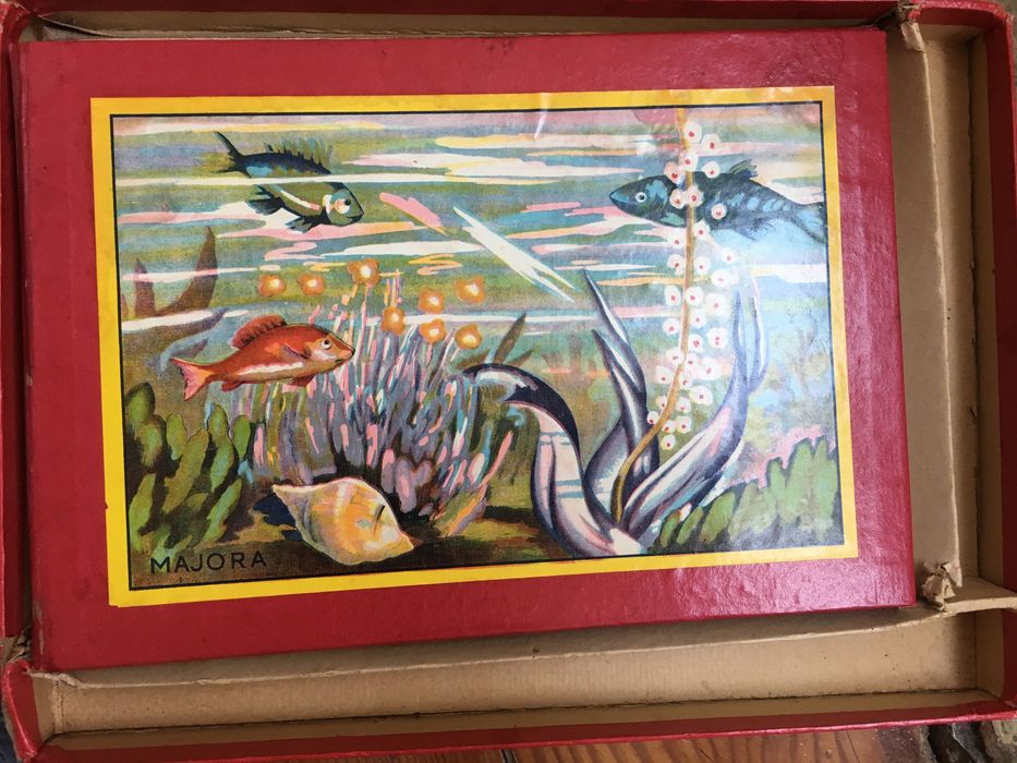 Jogo da Pesca muito raro anos 1940/50