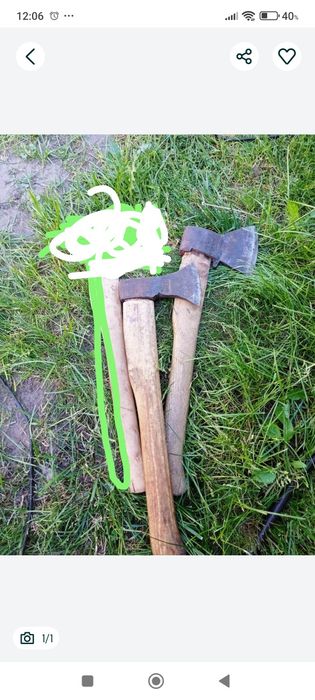 Сокира топор кожна по 800 грн.  вироблено в ссср