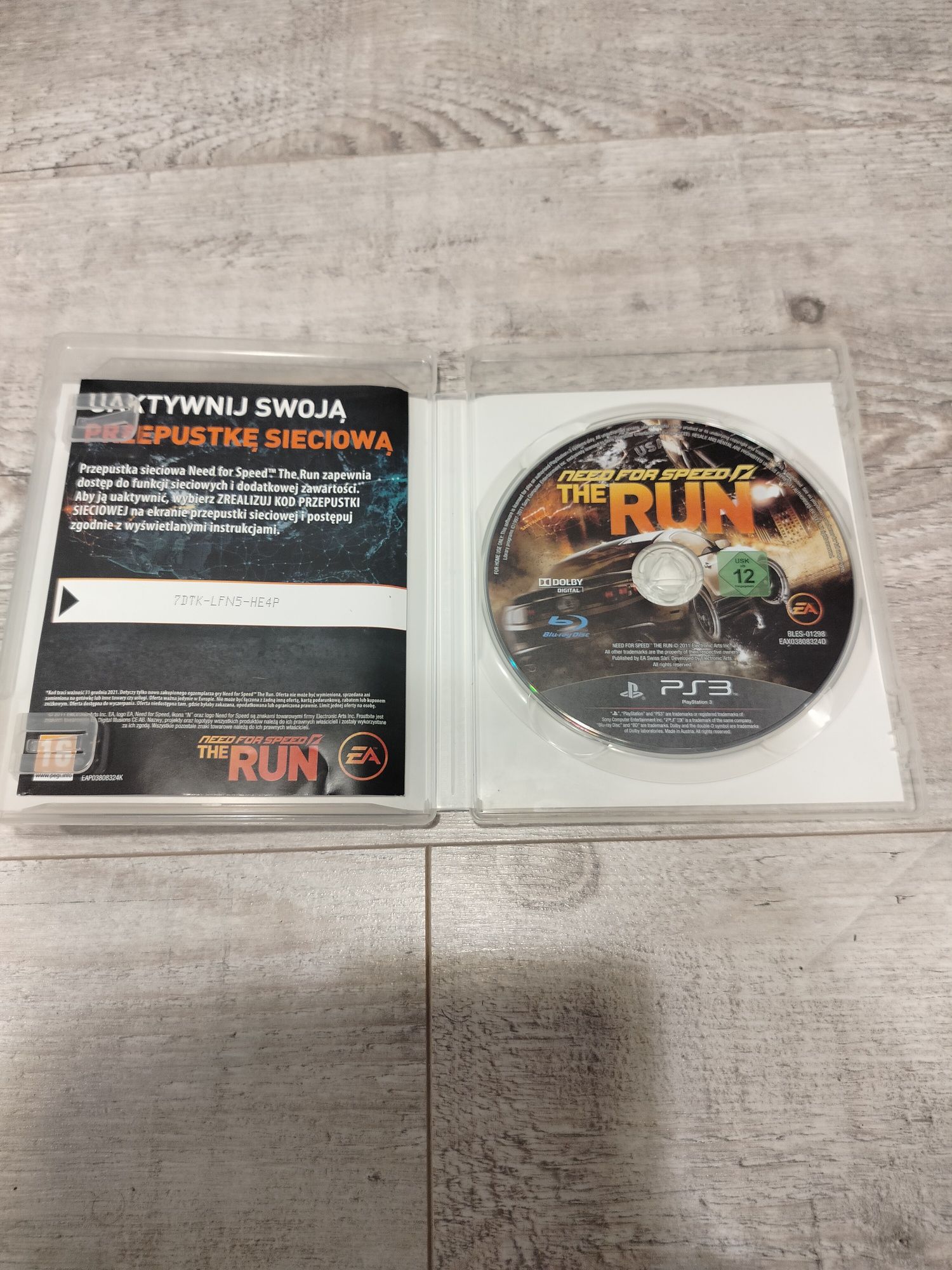 Gra need for speed the run ps3