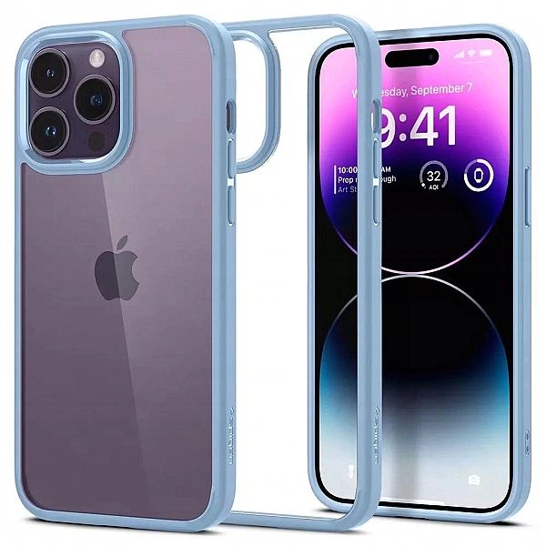 Etui Spigen Ultra Hybrid do iPhone 14 Pro Max - plecki ochronne, niebi