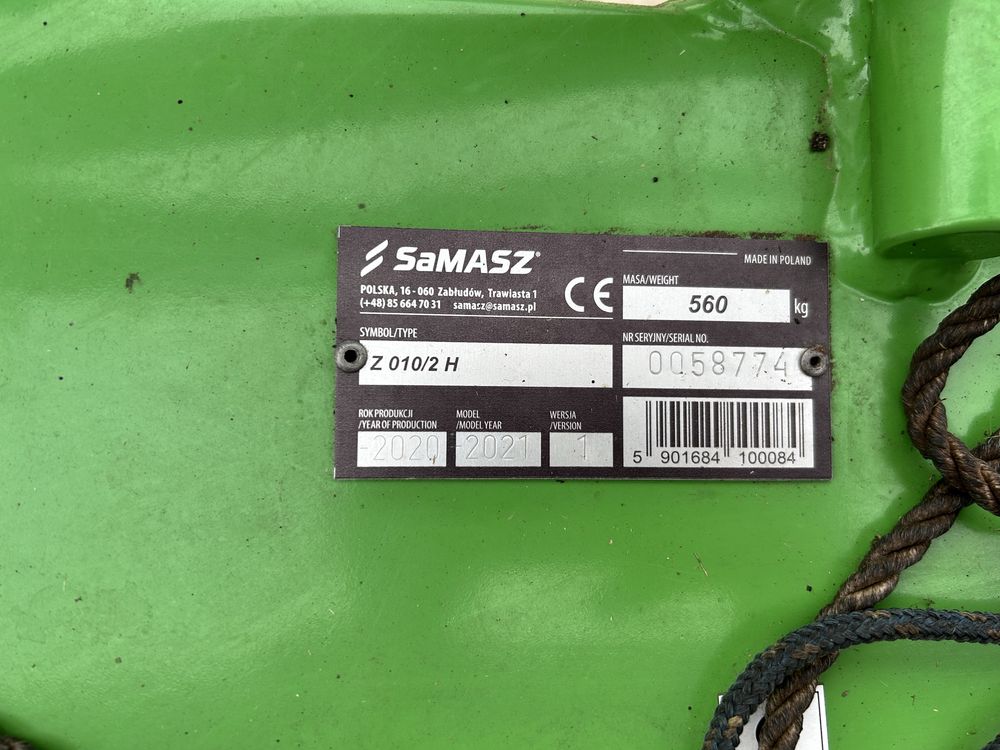 Kosiarka bebnowa Samasz Z 010/2 H