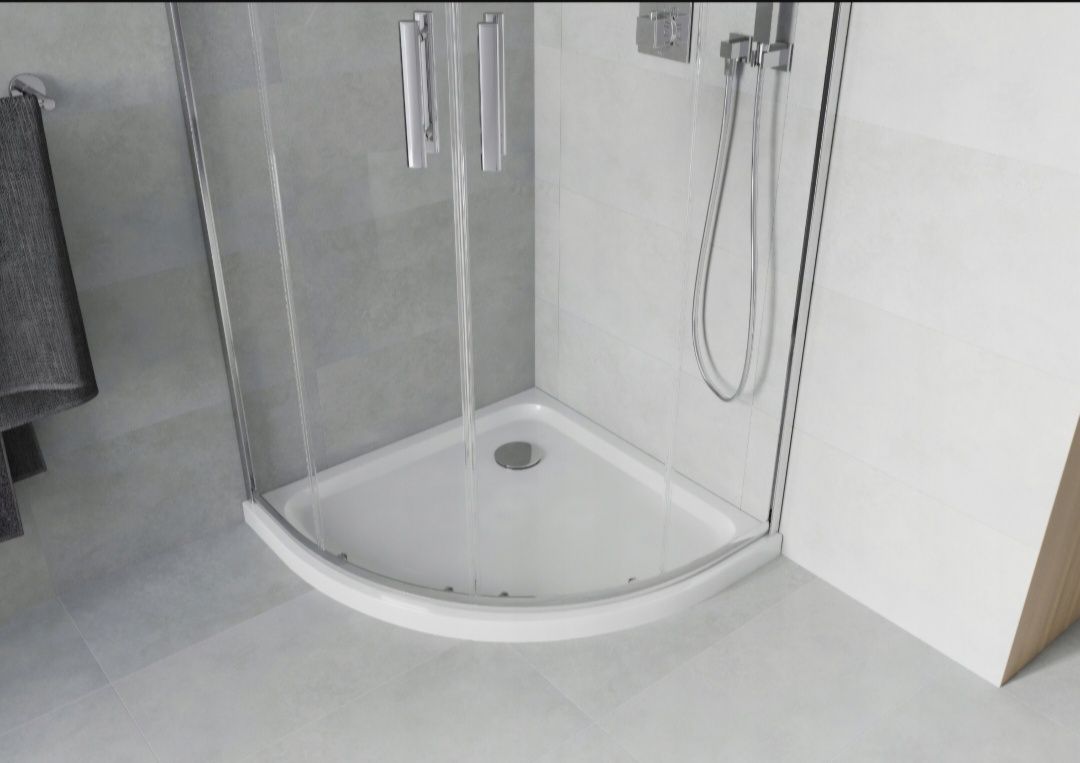 Brodzik Mexen Flat 90cm półokrągły NOWY