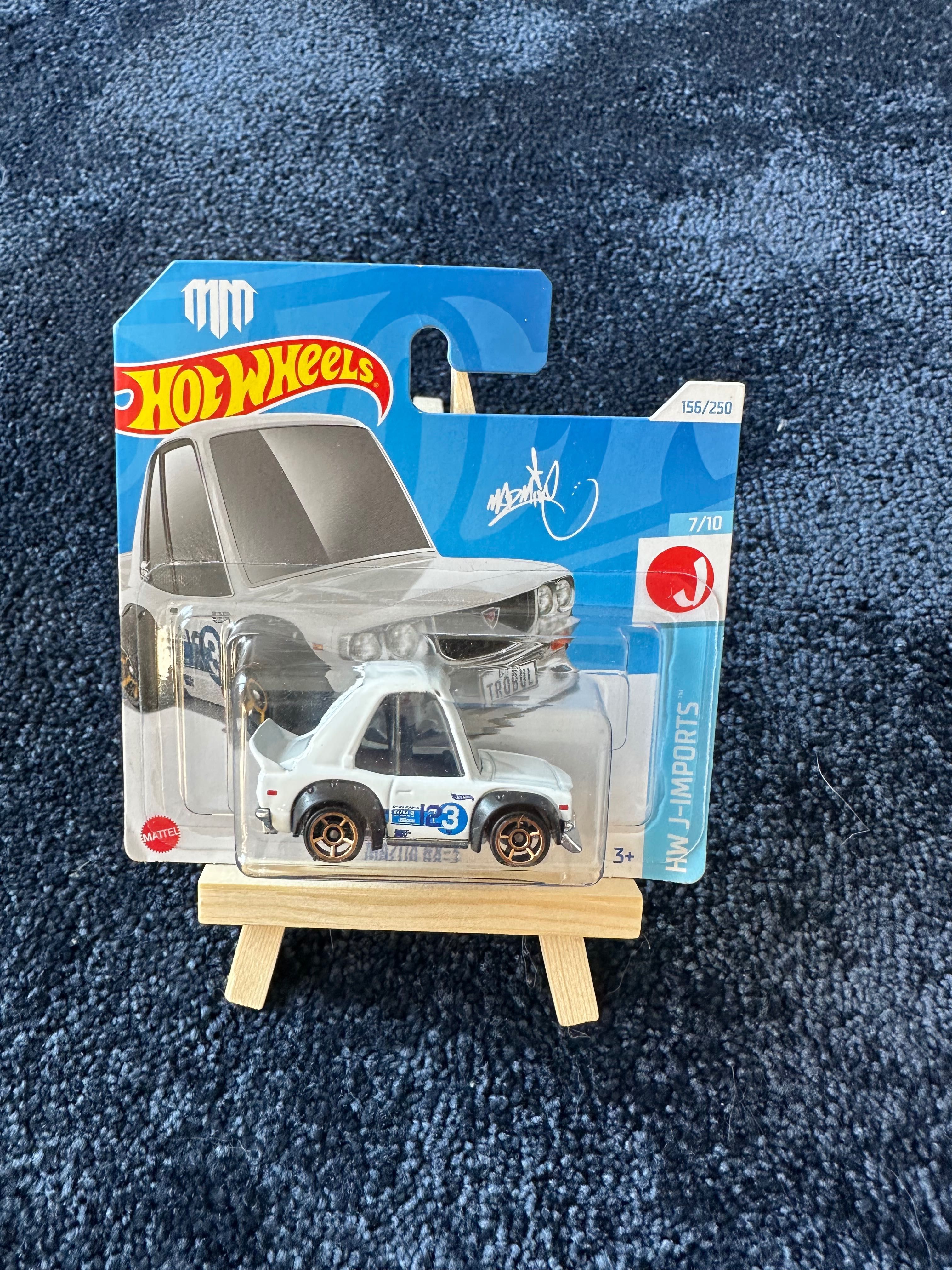 hot wheels mazda rx-3 rx3 biała tooned