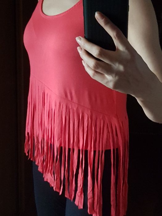 Bluzka z frędzelkami