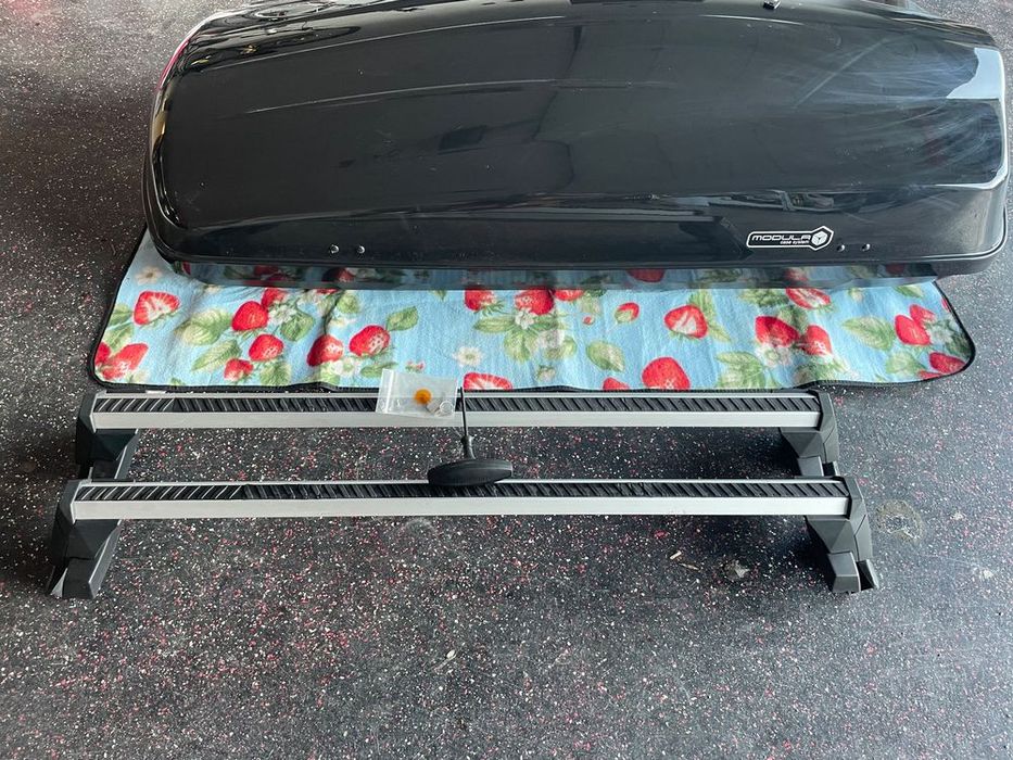 box bagażnik dachowy xl włoski audi bmw mercedes jak nowy homologacj