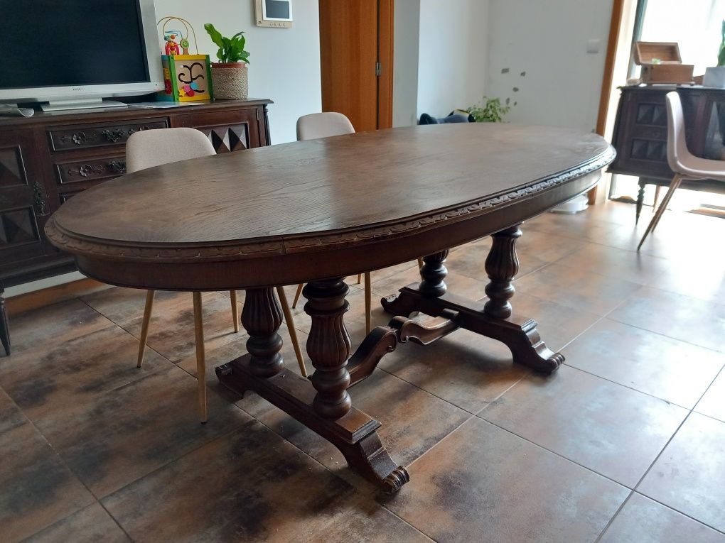 Mesa de Jantar madeira maciça