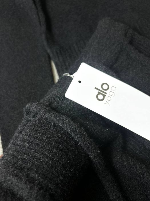 Костюм теплий шерсть Alo Yoga преміум якість вʼязаний