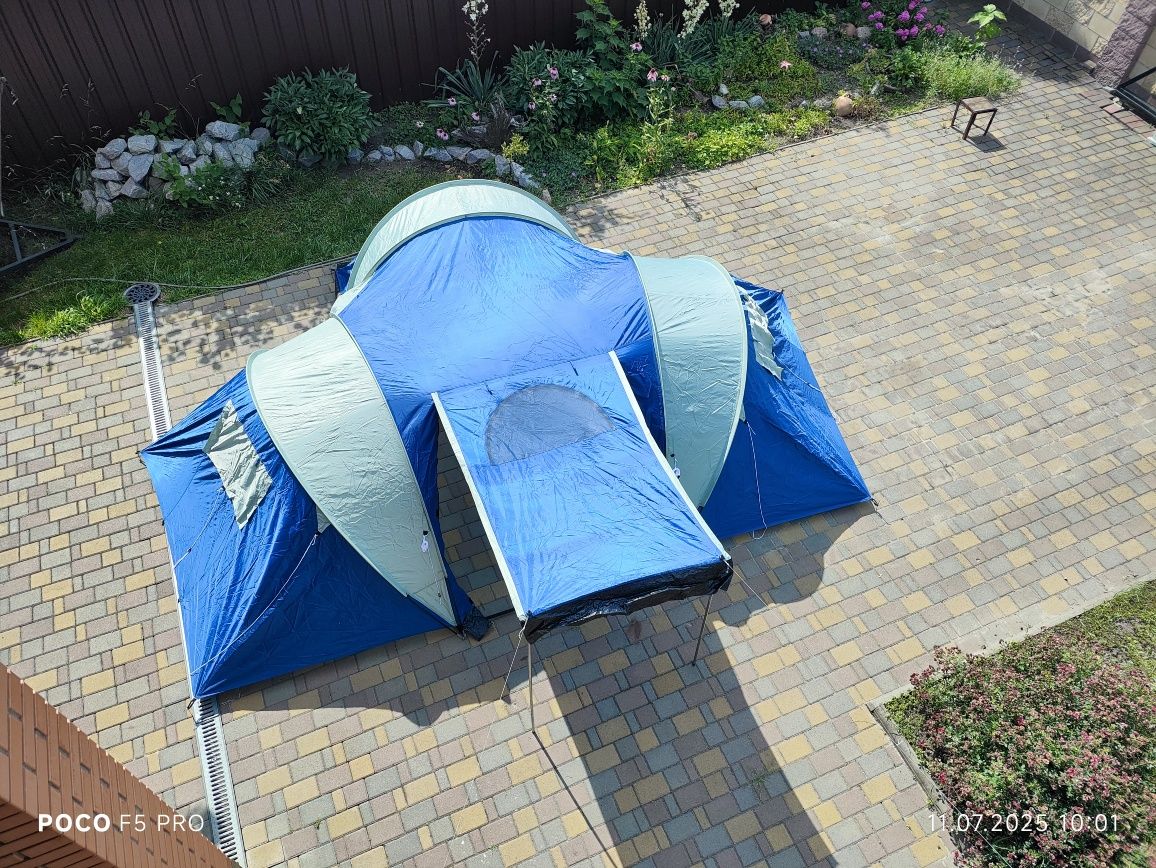 Палатка кемпінгова Pro Action Dome Tent 6 Person