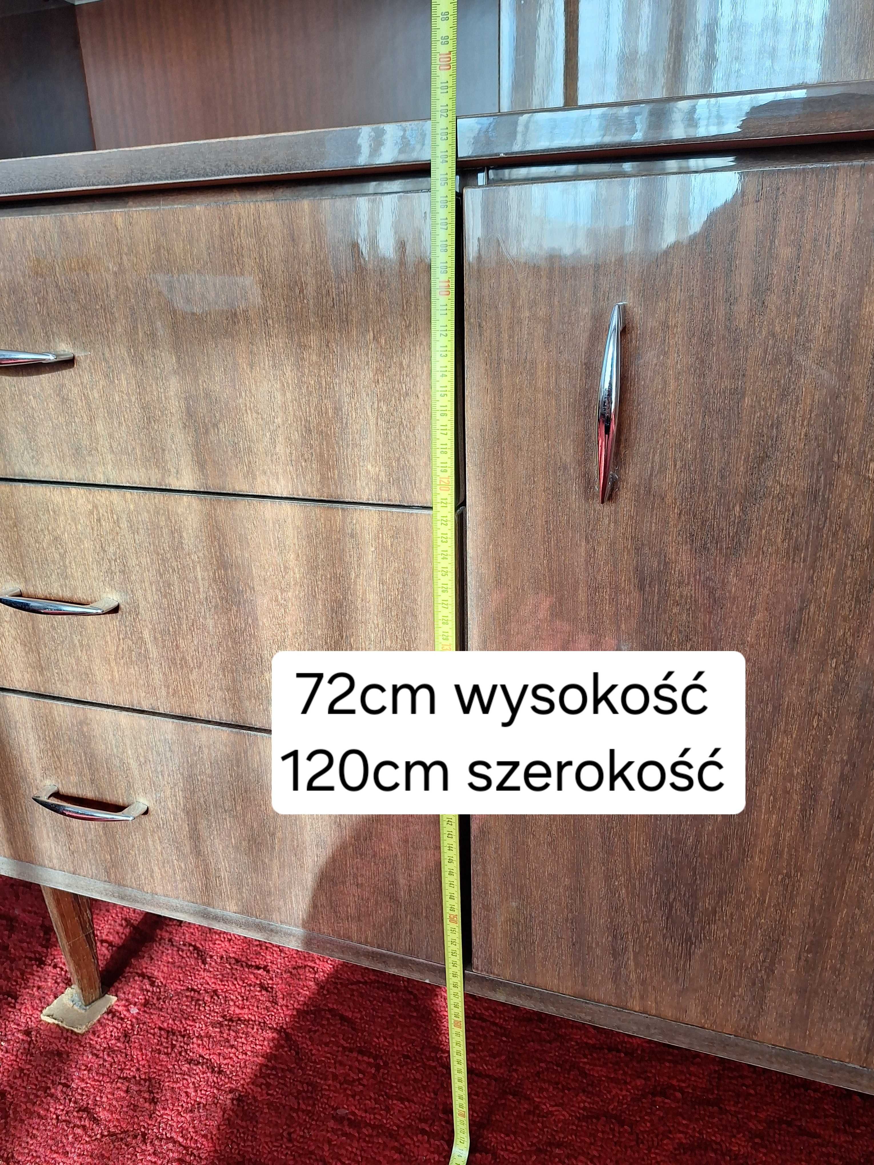 Witryna/kredens vintage PRL