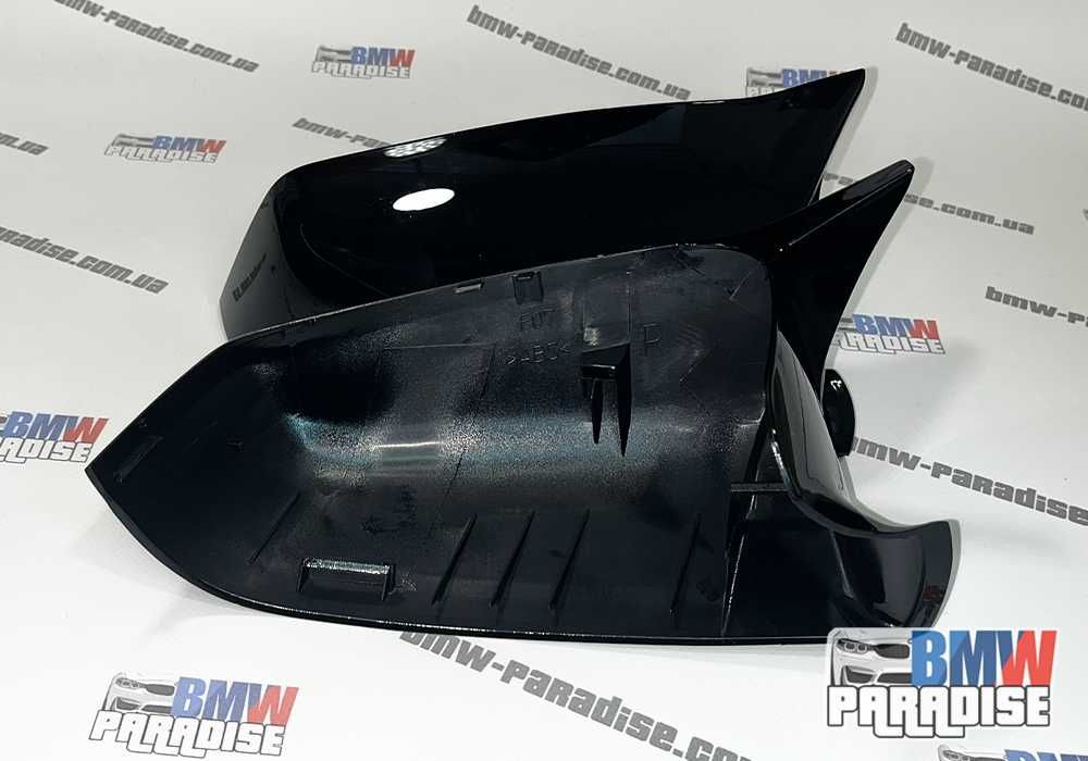 Накладки на зеркала M-perfomance черный глянец BMW F01 F02 F07 F10 F11
